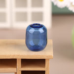 vases transparents modernes plastique noir bleu vert rose gris