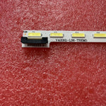 bande lumineuse led blanc rectangulaire diodes jaunes moderne connecteur noir 500mm aluminium