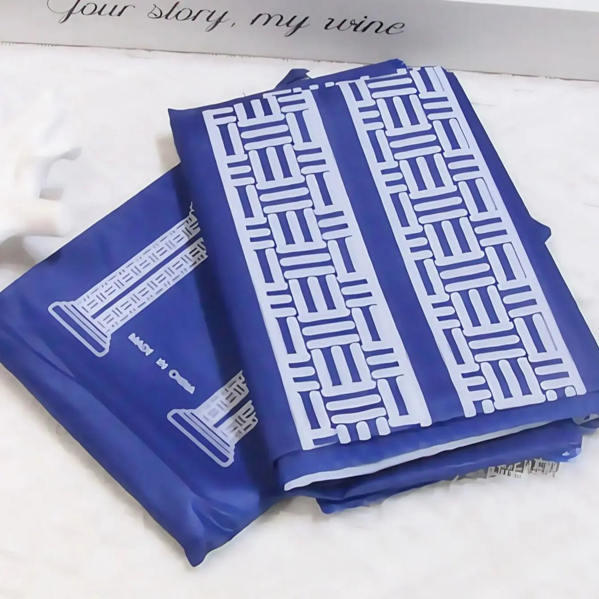 tapis prière géométrique polyester flocage bleu noir prière voyage moderne détachableextérieur pique nique