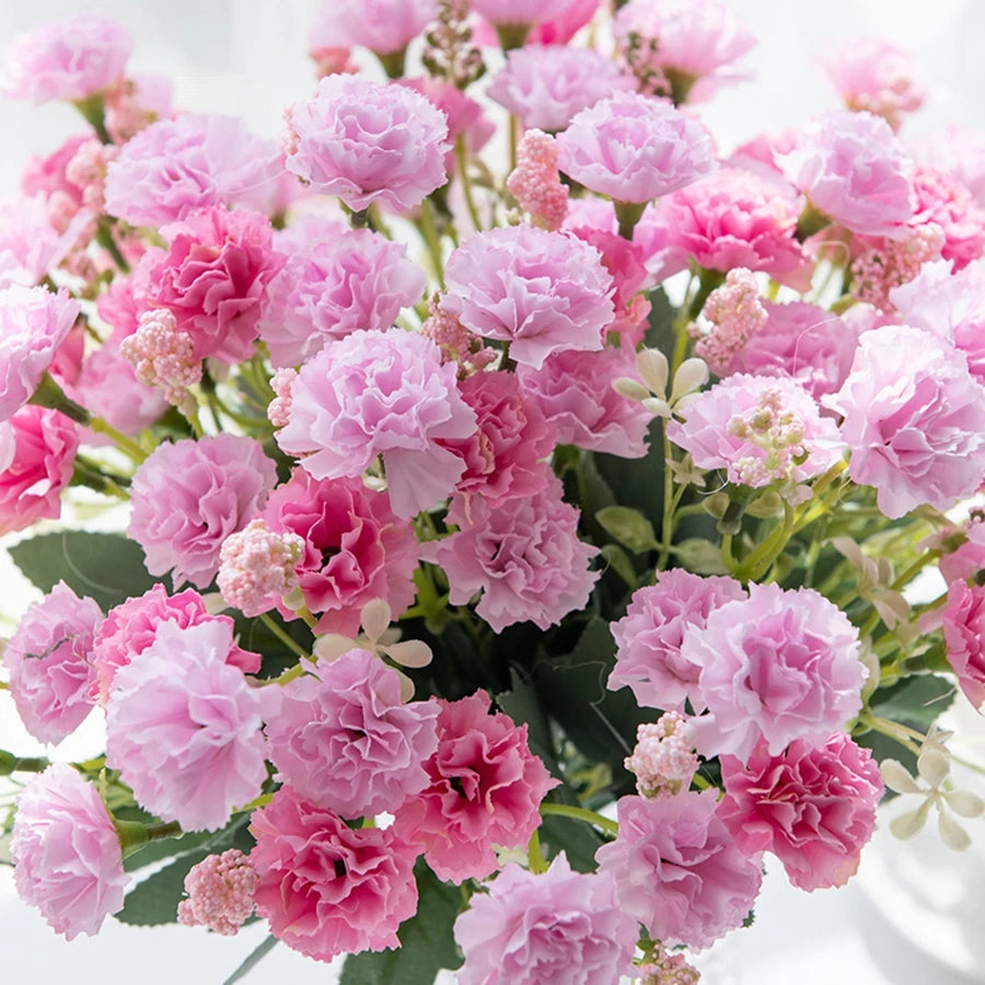 bouquet fleurs artificielles mariage blanc rose violet anniversaire intérieur modernes