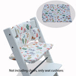 coussin imperméable coton polyester chaise enfant blanc noir moderne plateau repose pieds