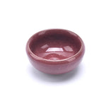cache pot céramique bleu brun texture floraux classique artisanal plante maison