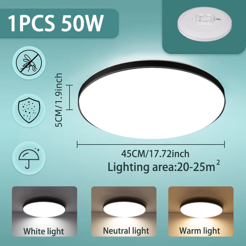 lampe led moderne noir blanc minimaliste surface interrupteur bouton éclairage intérieur chambre cuisine salon