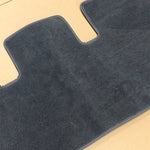 tapis sol velours épais noir moderne voiture sans fixation invisible