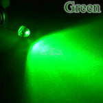 diodes led transparentes couleurs bleu vert rouge blanc chaud jaune violet rose pack 10