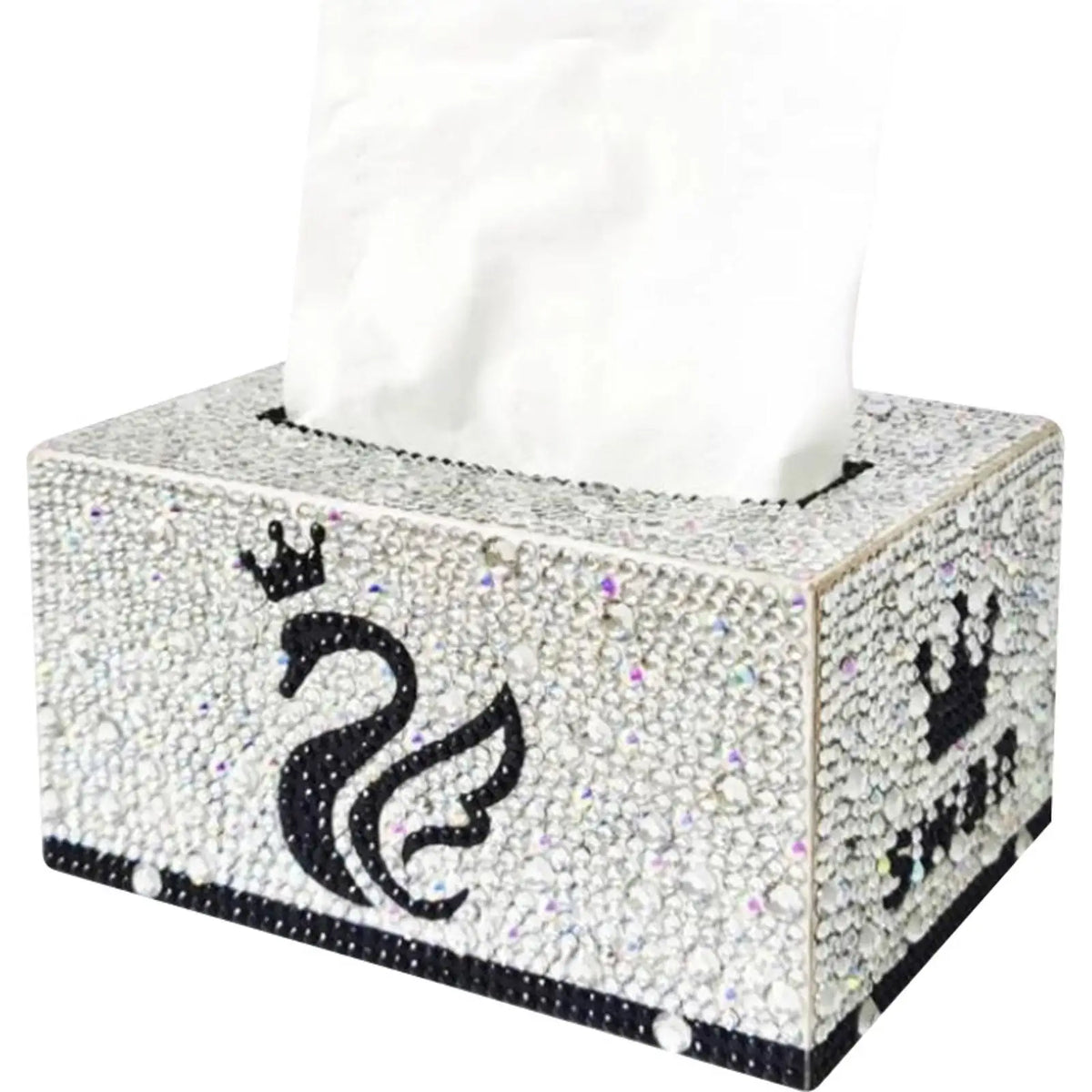 boîte mouchoirs moderne diamants géométrique fleurs adhésive couleur multiple decoration maison fournitures cadeau