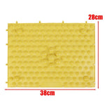 tapis massage points concaves violet vert rose bleu moderne opacité yoga circulation sanguine