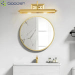 lampe murale moderne or lisse fixée mur éclairage quotidien led 220v 110v