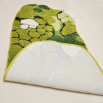tapis camouflage vert pelucheux résistant décoloration moderne salon chambre voyage camping