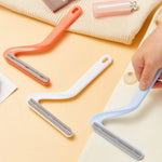 brosse poils rose clair moderne poignée nettoyer tapis canapé lit