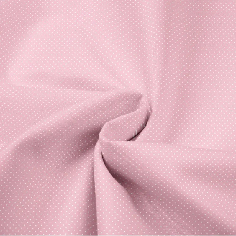 tissu popeline 100% coton imprimé petits points blancs beige rose violet bleu jaune moderne