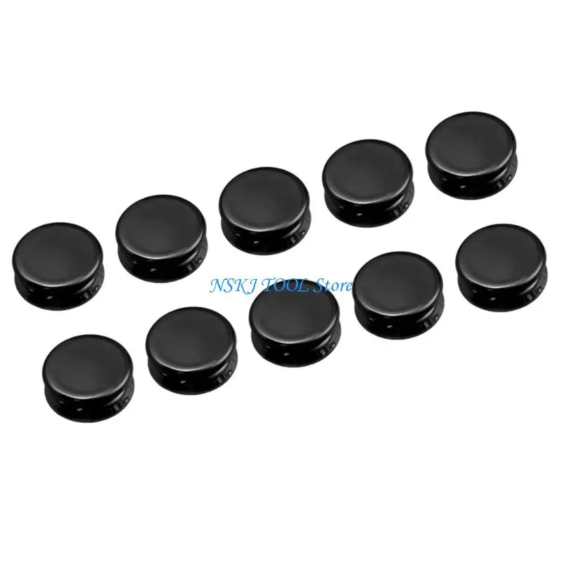 clips fixation noir doré argenté blanc modernes rideau 10 pièces