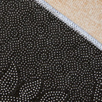 tapis rouge sapins imperméable antidérapant moderne entrée salle bain couloir 40x60cm