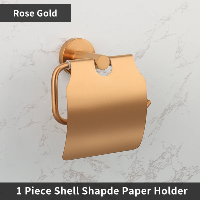 accessoires salle bain or rose moderne porte serviettes porte savon porte papier toiletteporte gobelet
