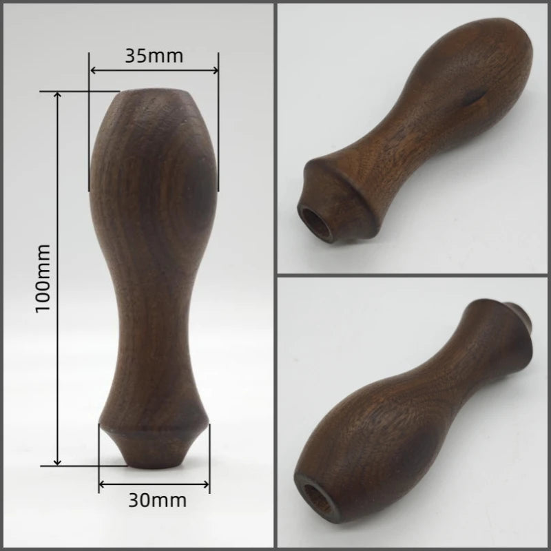 Poignées meubles classiques bois marron foncé câble électrique petit moyen grand