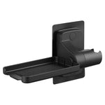 support pommeau douche adhésif porte savon rangement mural moderne flexible douche noir argenté grisclair