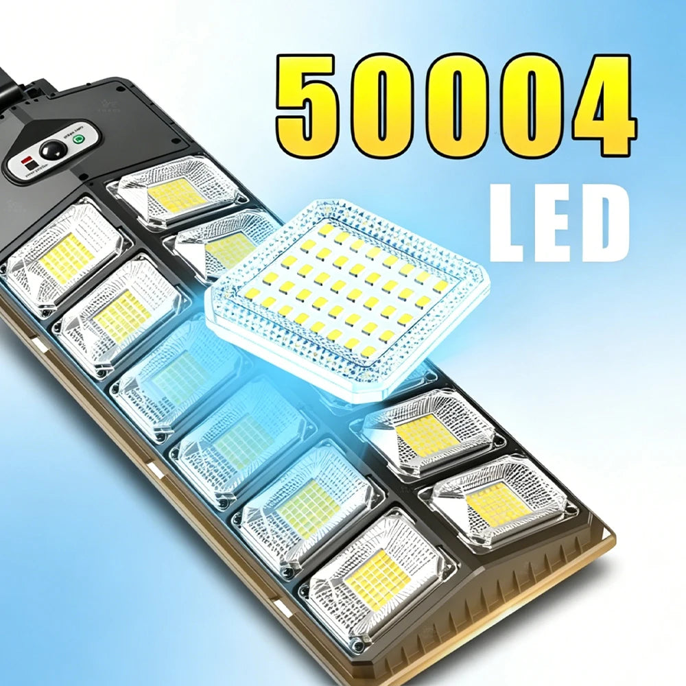 lumière solaire extérieure sensoriel moderne 18 lumières ip65 led noir contemporain