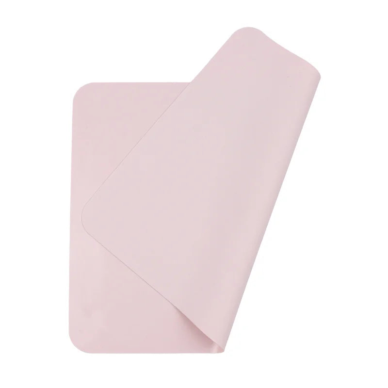 tapis silicone réutiliables 40x30cm bleu gris vert jaune rose moderne respectueux environnement