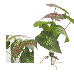 plantes artificielles vertes feuilles soie decoration extérieur moderne minimaliste