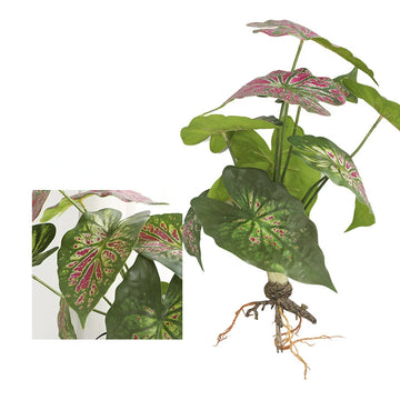 plantes artificielles vertes feuilles soie decoration extérieur moderne minimaliste