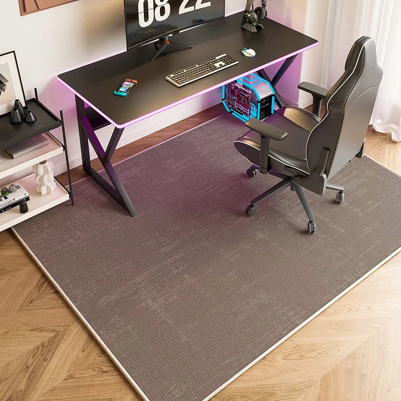 tapis salon chambre moderne gris rayures géométriques polyester antidérapant lavable confortable intérieur maison