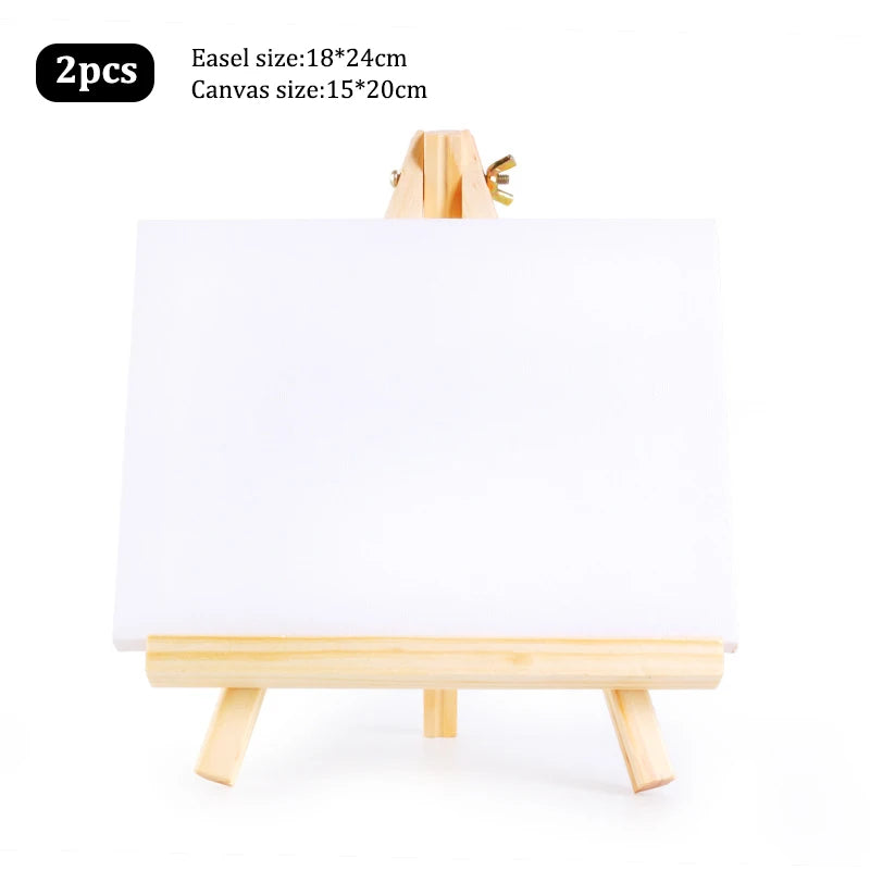 toile d'art classique blanc cadre bois élégants métalliques toile vierge acrylique aquarelle huile floral