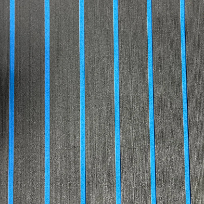 tapis sol orange rayures noires adhésif moderne 240x45cm surf bateau fibre verreextérieur antidérapant