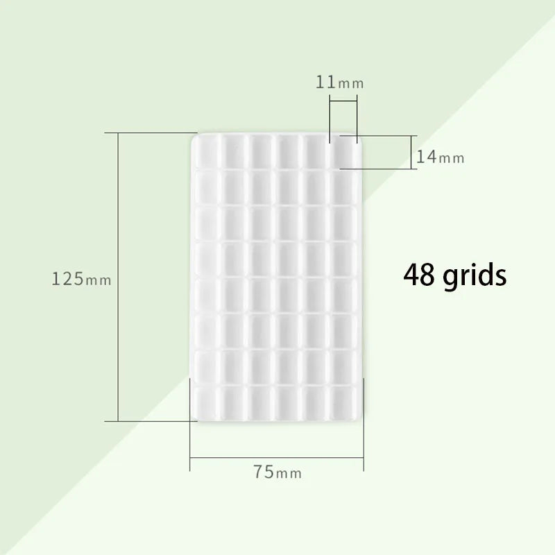 boîtes plastique bijoux blancs modernes 12 18 24 28 36 40 42 45 48