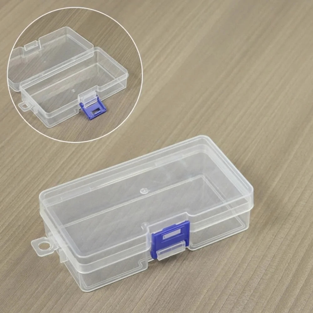 boîtes rangement transparentes clips fermeture réutilisables respectueux environnement pastorales rectangles petits objets
