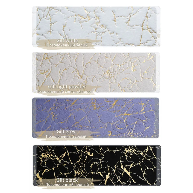 tapis bain sol antidérapant marbre doré duveté motifs veinés moderne
