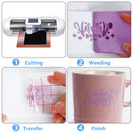 vinyle transfert autocollant pvc mat opaque bricolage décoration meuble adhésif grande surface