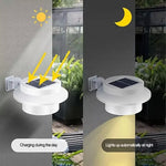 lampe solaire murale ip65 led blanc moderne vis cle monteeextérieur abs autonomie