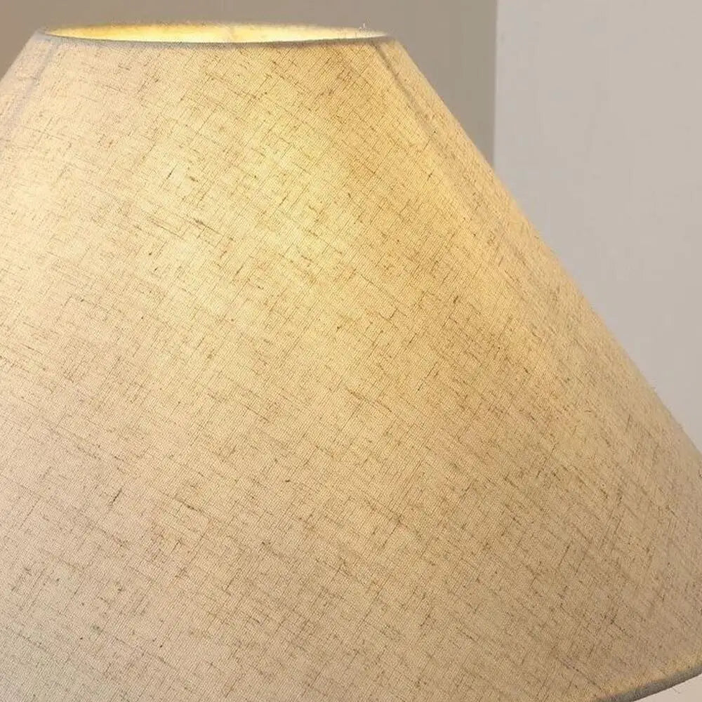 lampe table moderne noir abat jour texture mat base solide flux lumineux 249 2000
