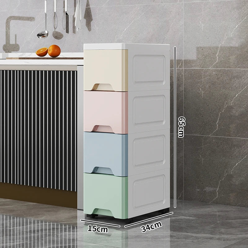 rangements mural blanc gris moderne minimaliste meuble tiroirs poignées roulettes