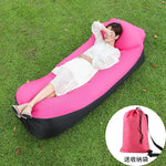 Lit gonflable moderne confortable bleu noir rose orange blanc vert gris fleurs feuilles solides