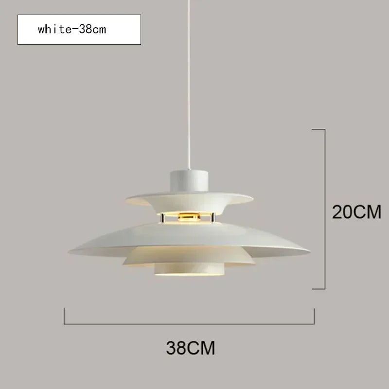 lampe suspendue moderne scandinave blanc vert noir jaune concentrique câble plat pendentifintérieur