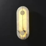 lampe murale moderne marbre blanc gris doré éclairage chambre salon étude entrée