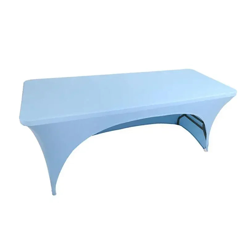 housse table moderne tissu damas imperméable noir bleu marine blanc rose clair marron bleu