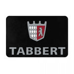 tapis bain antidérapant adhésif moderne noir gris rouge blanc motifs fleurs ours