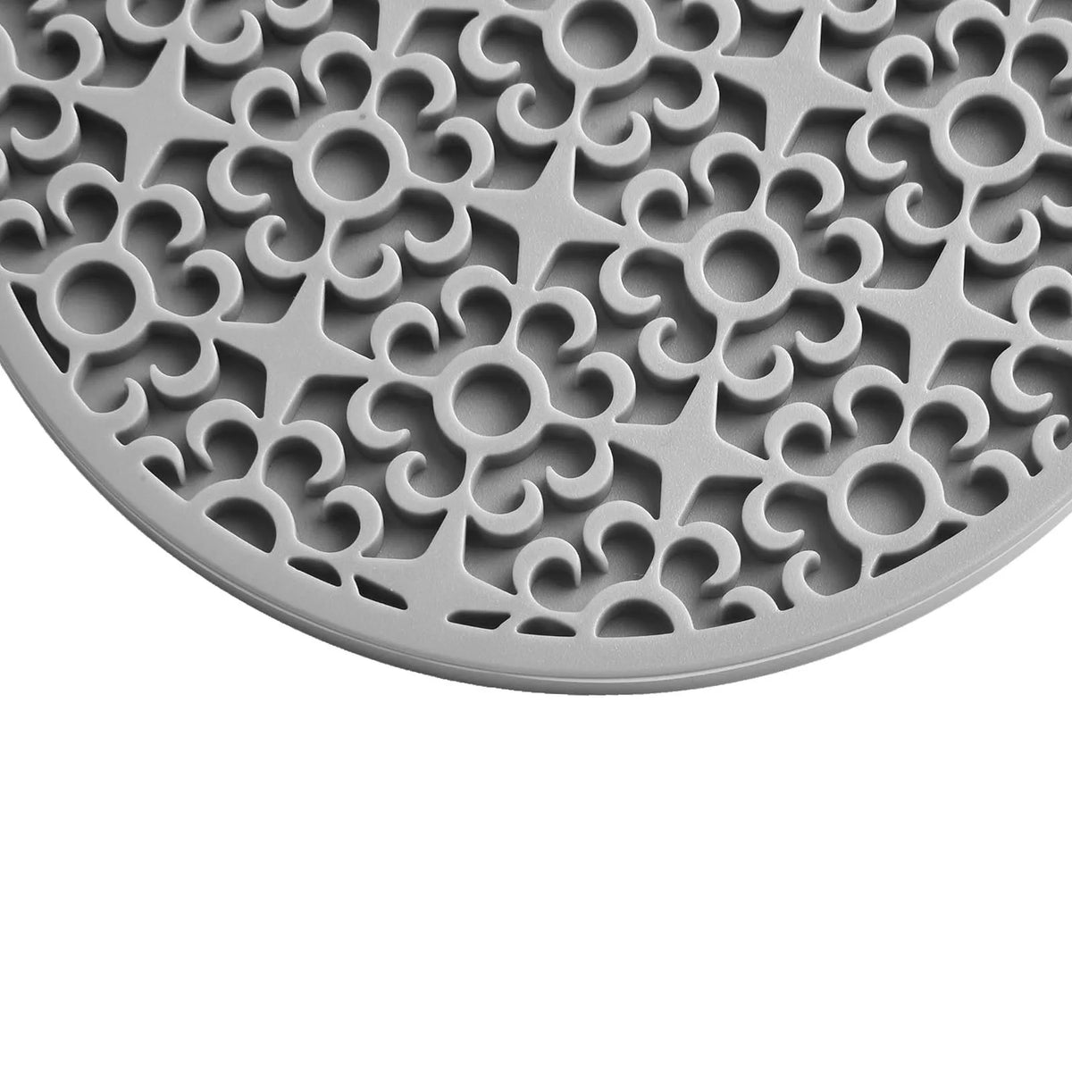 tapis table moderne rouge gris noir vert blanc motif géométrique cercles étoiles
