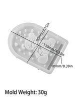 lampe décorative blanche coeurs ours cupcake carrousel moderne silicone motifs opaques