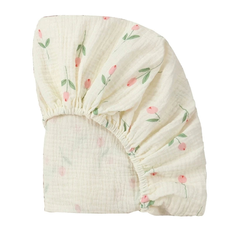 couvertures bébé coton fleurs pois rayures beige rose vert bleu douces quatre saisons