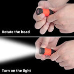 torche led rechargeable portable mini usb annuaire clé multiple couleurs moderne compact