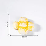 assiettes miniatures dessert blanc noir assiettes rustiques classiques textures marbrées accessoires cuisine poupée