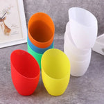 tasse moderne couleur rouge jaune verte bleue blanche orange diamètre intérieur 110mm hauteur 136mm
