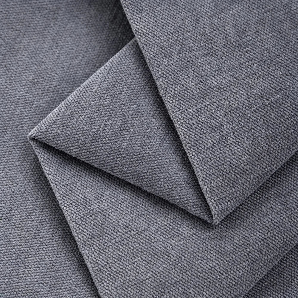 tissu chenille polyester antidérapant moderne rustique coussins couvertures matériaux bricolage gris bleu orange beige