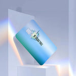 autocollants carte bancaire final fantasy moderne bleu vert waterproof réutilisable set stickers papier