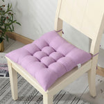 coussin chaise moderne lavable mousse pu tissu couleur marron bleu orange gris violet rose