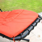 coussin chaise suspendue imperméable coton polyester rouge orange vert clair moderne minimaliste