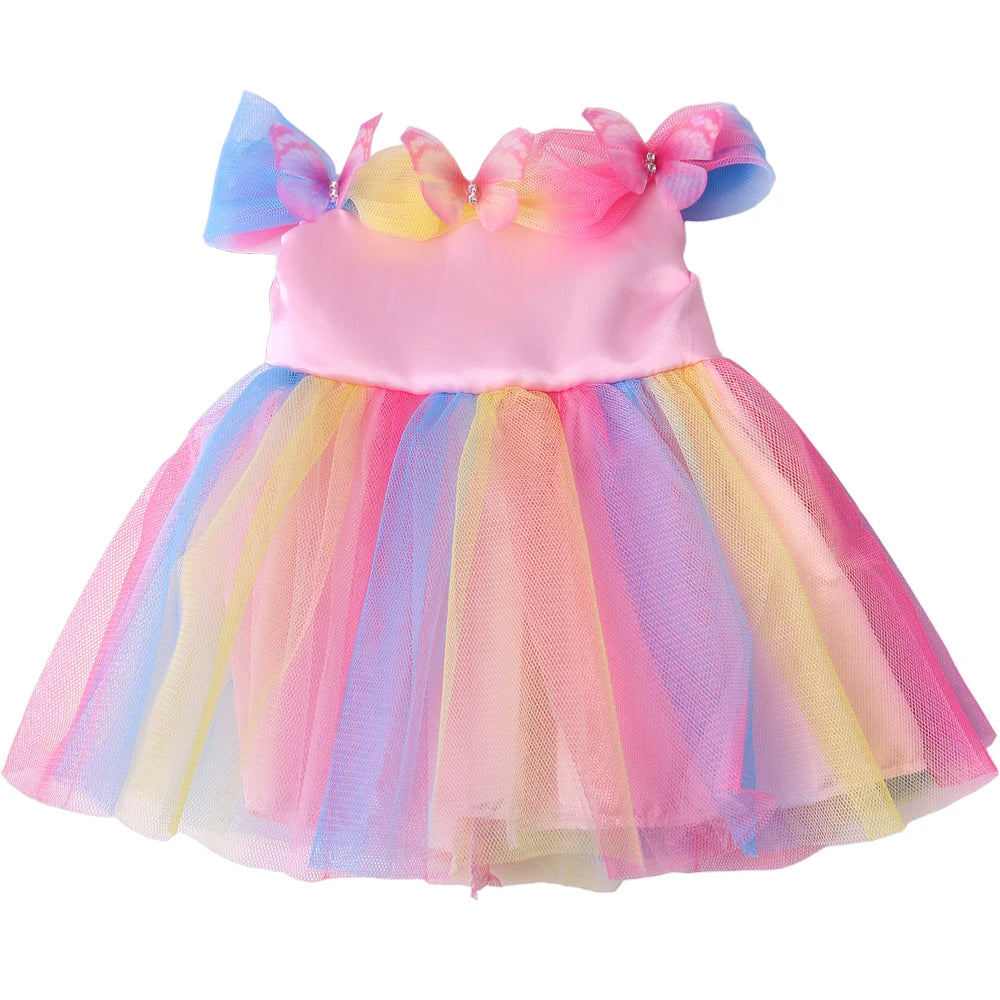 Jupe tutu rose bleu princesse tulle sequins dorés argentés motifs fleurs